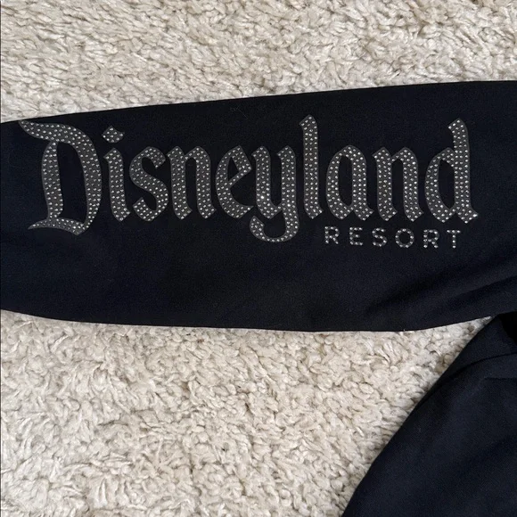 Disney parks hoodie zip jacket rhinestone Disneyland mickey head XL - Picture 7 of 9